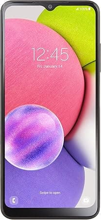 Total by Verizon Samsung Galaxy A03s, 32GB, Black - Prepaid Smartphone (Locked)